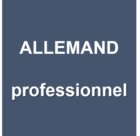 Allemand conversation = programme 30 h CPF