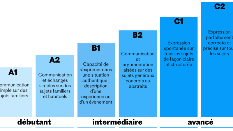 Niveaux CECRL de vos compétences en langues sans stress